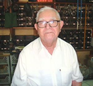 Anacleto Liberal Batista, 79 anos, proprietário da loja Lembrança da Bahia