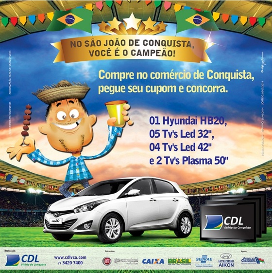 Cartaz - São João CDL 2014