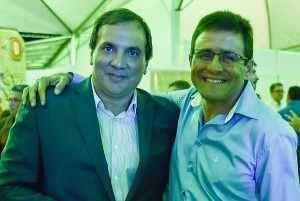 Foto: Jaymilton Gusmão Filho, presidente da Coopmac, e Isaac Figueira Brito, diretor executivo